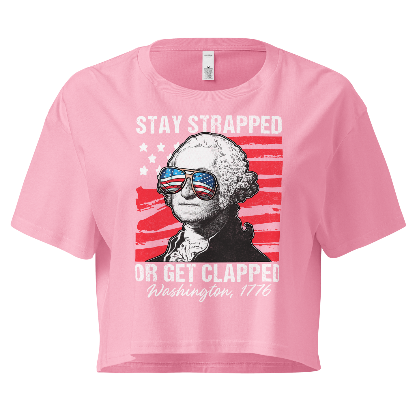 Stay Strapped Cropped Tee