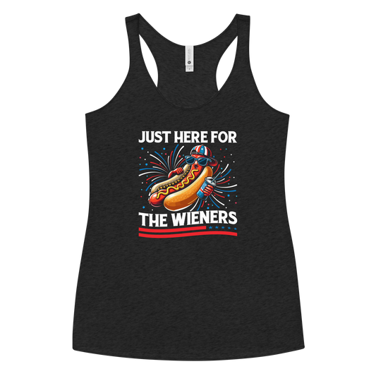Just Here For The Wieners Women’s Tank