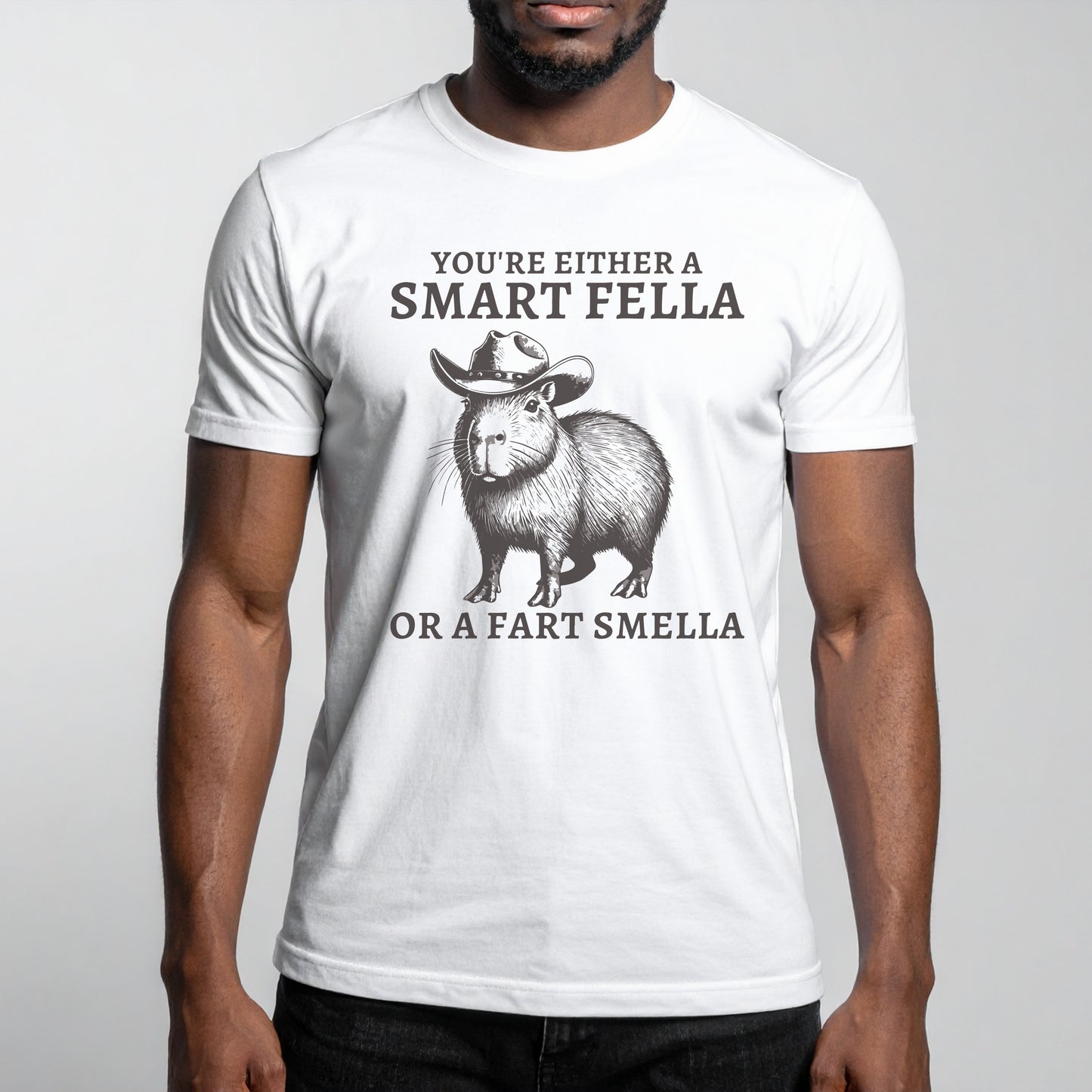 Smart Fella Capybara Graphic Tee