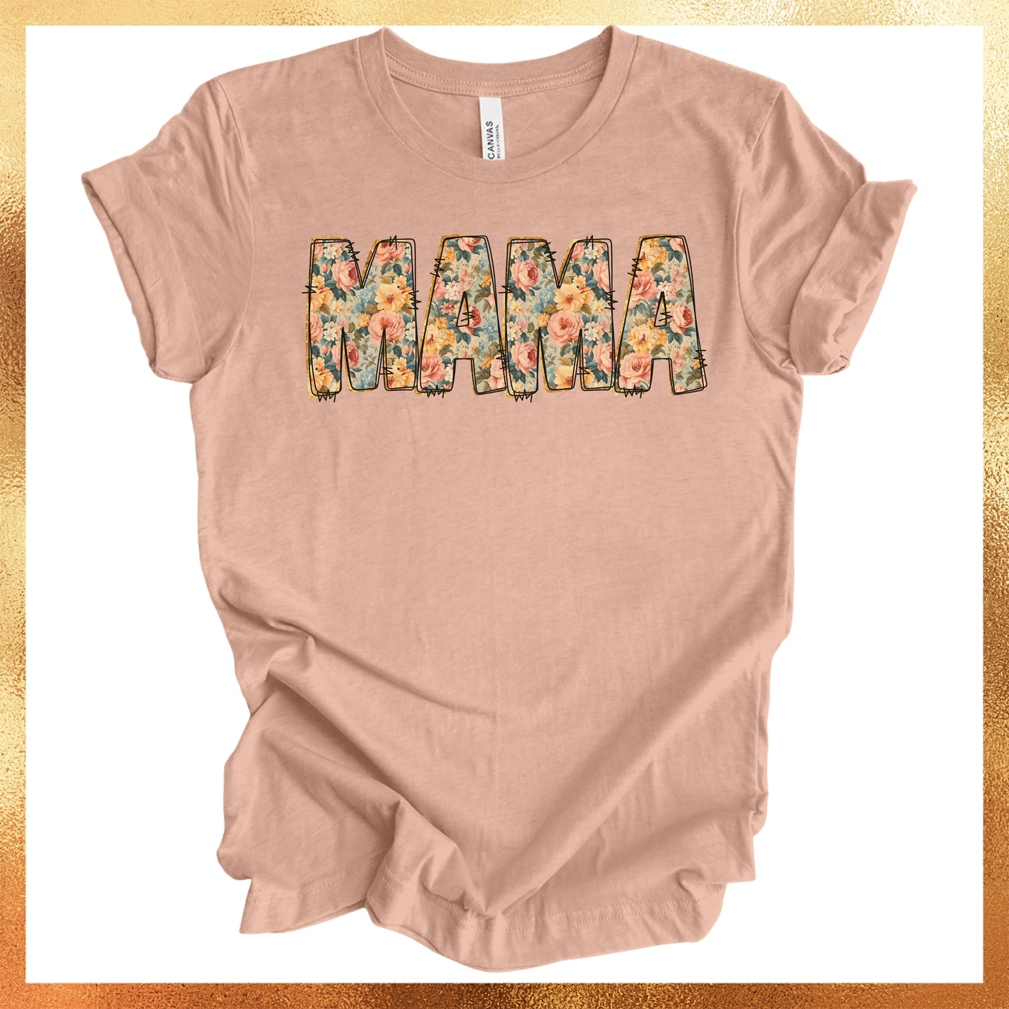 Flower Power Mama Tee