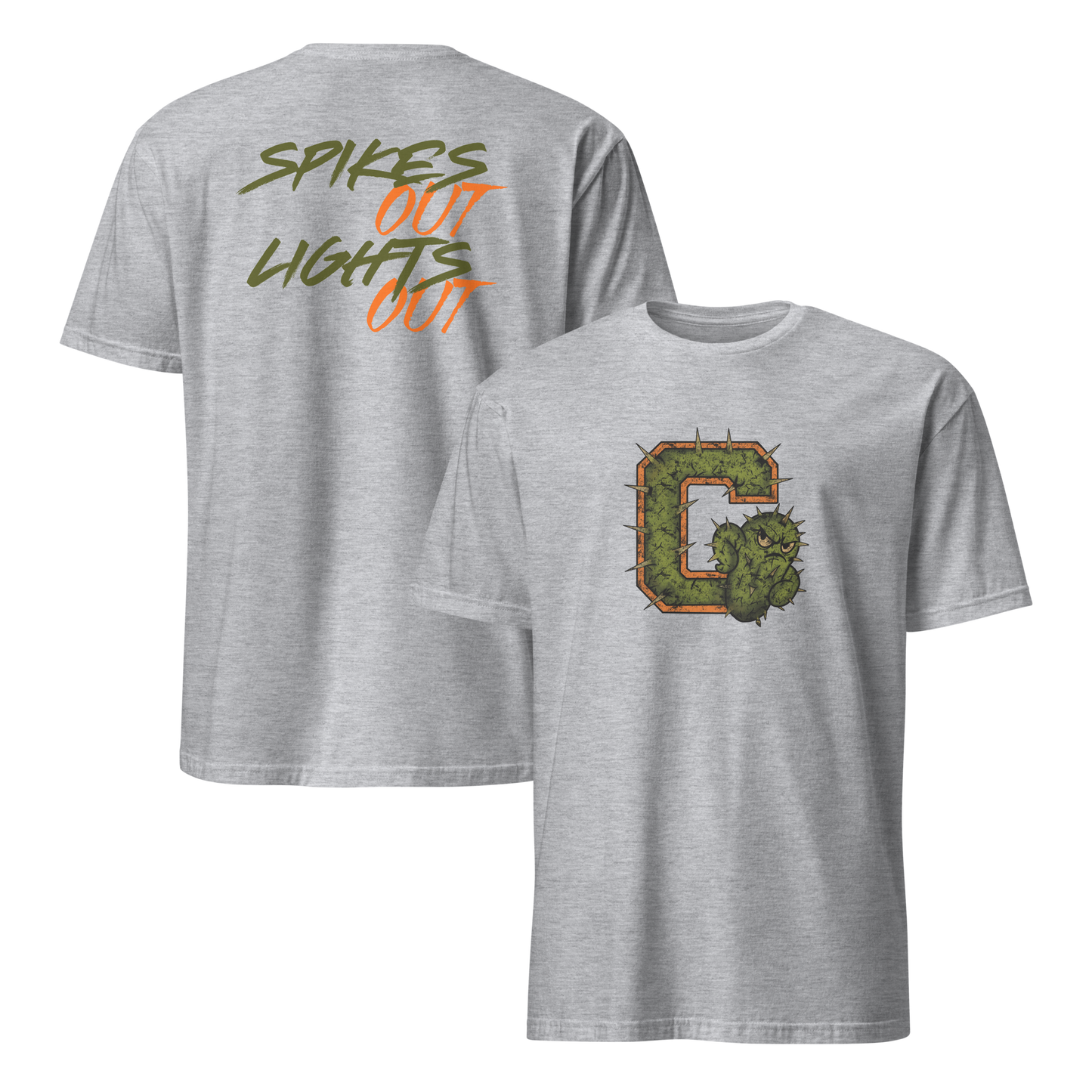 Spikes Out Lights Out Tee