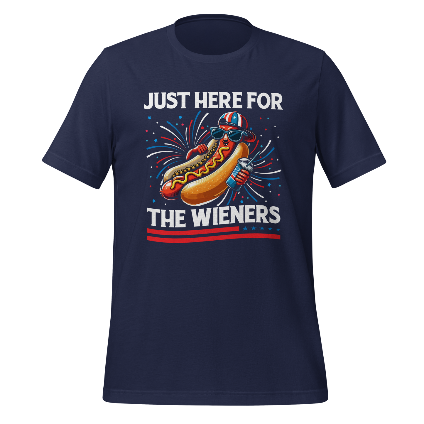 Just Here For The Wieners Tee