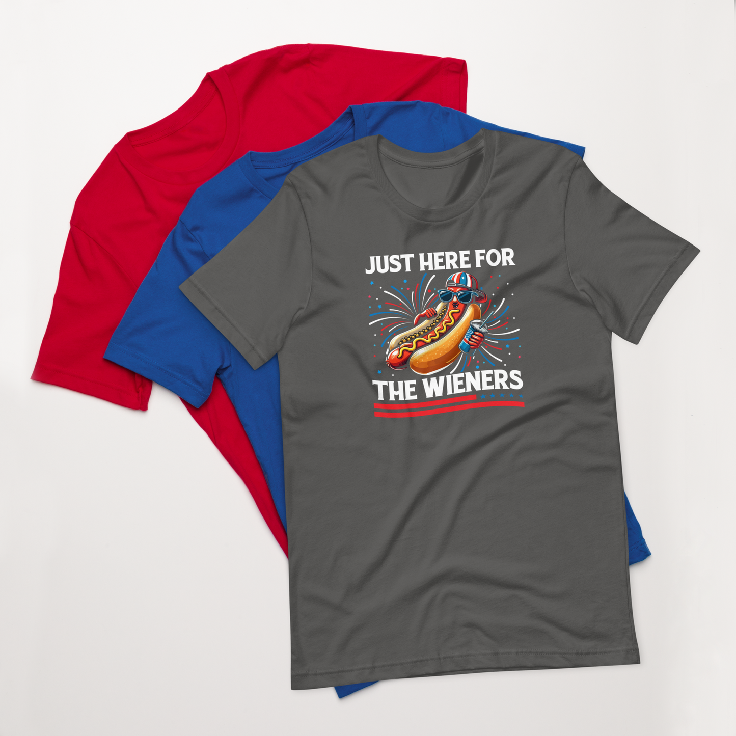 Just Here For The Wieners Tee