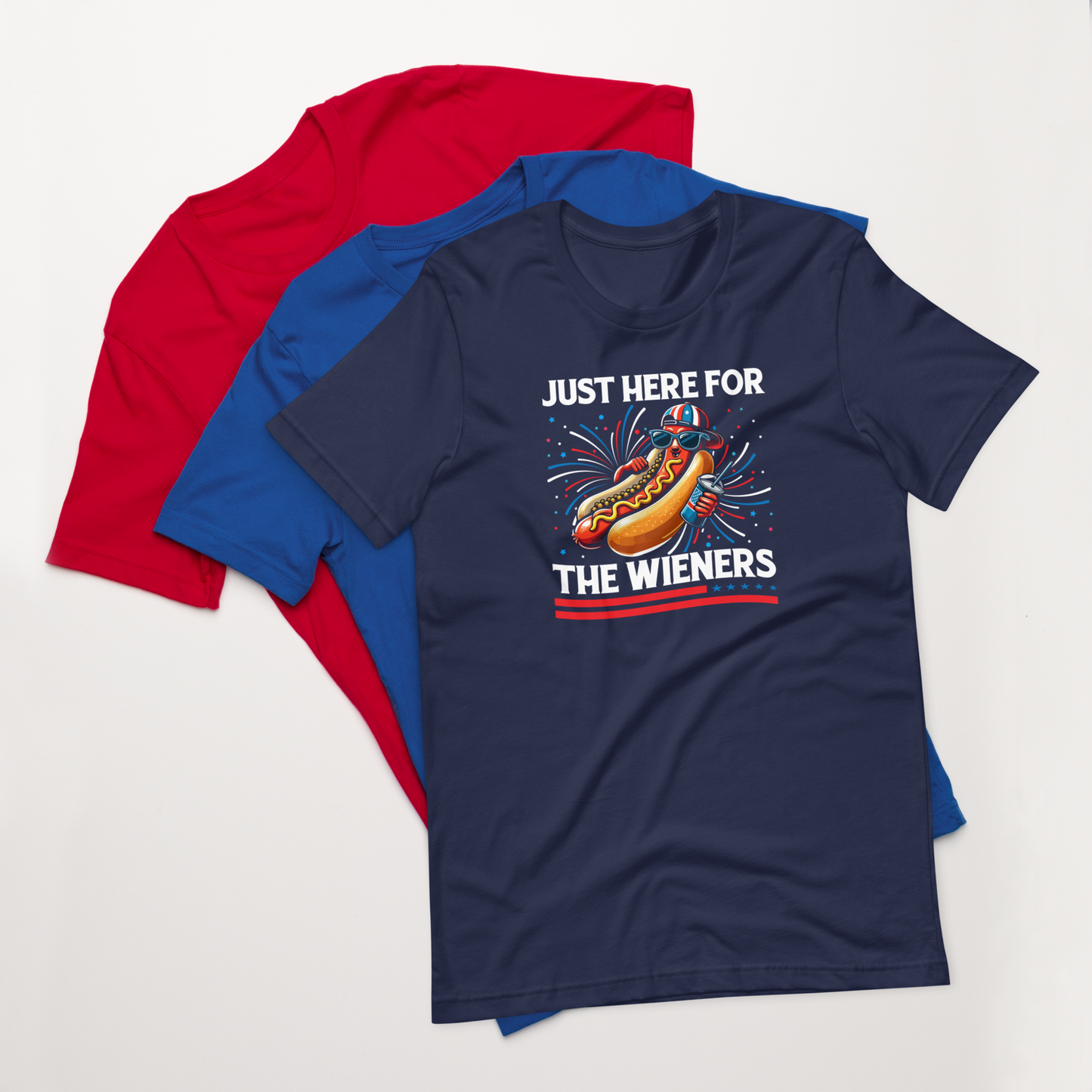 Just Here For The Wieners Tee