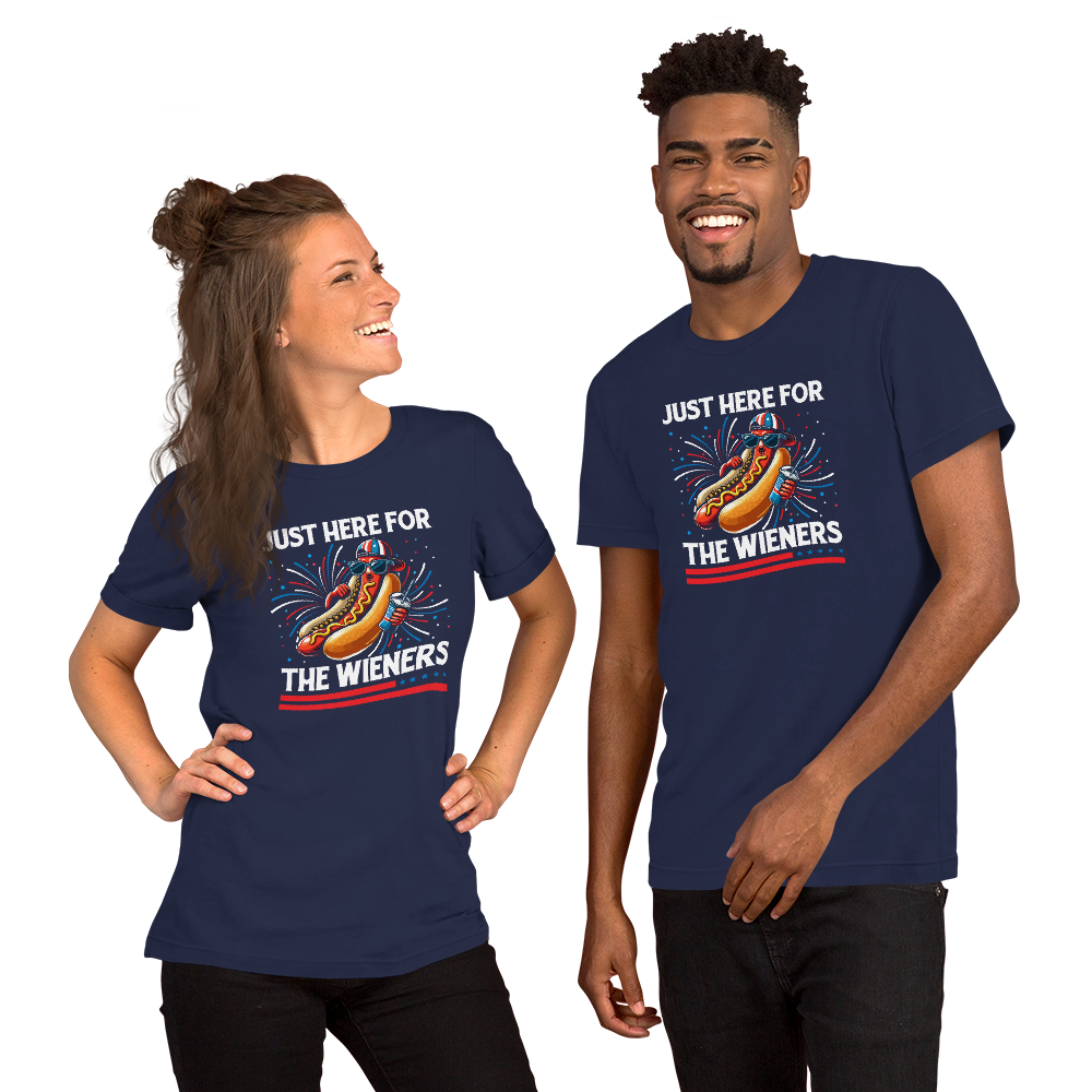 Just Here For The Wieners Tee