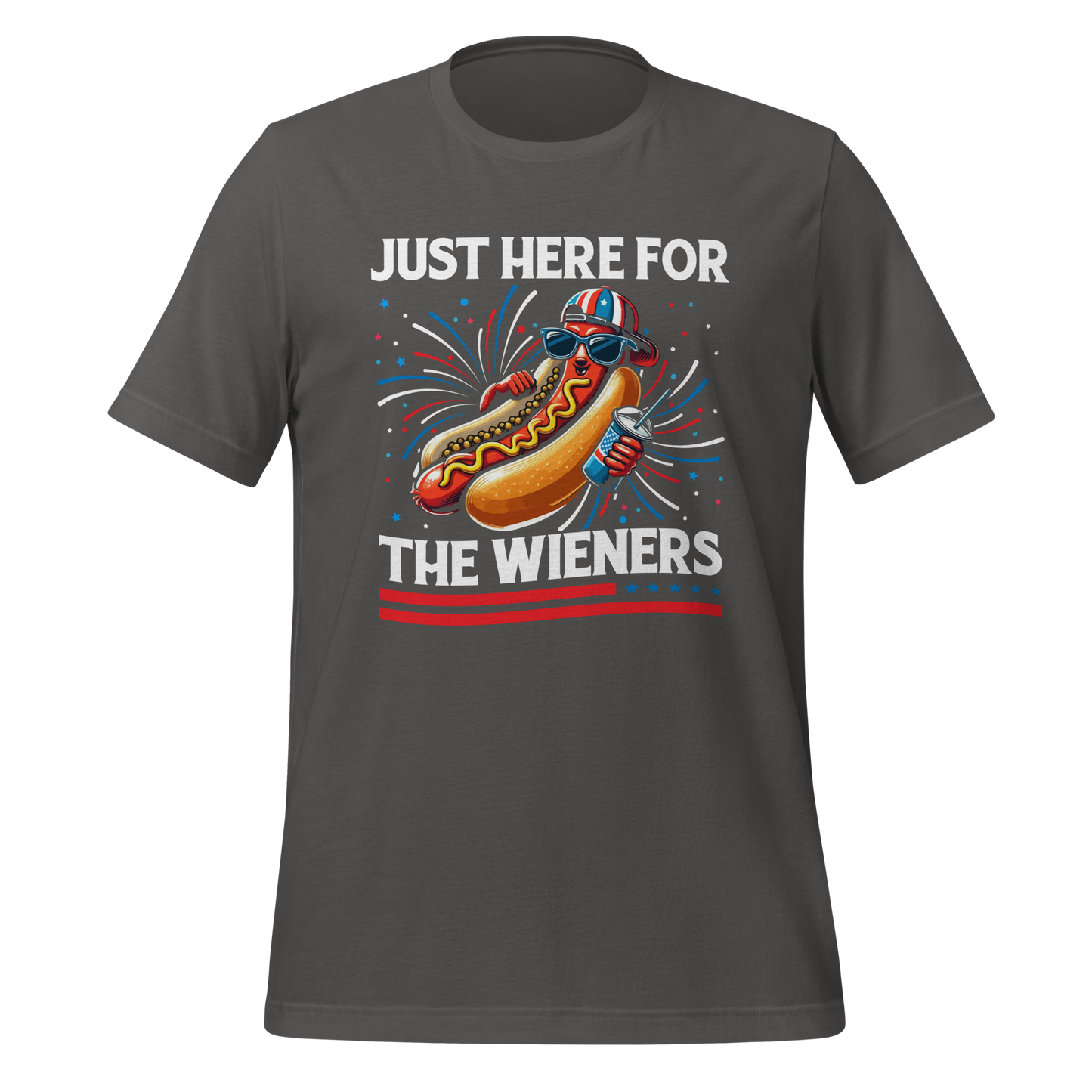 Just Here For The Wieners Tee