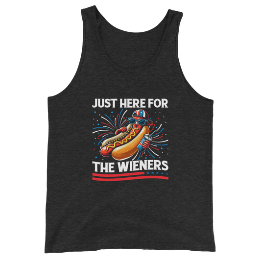 Just Here For The Wieners Tank
