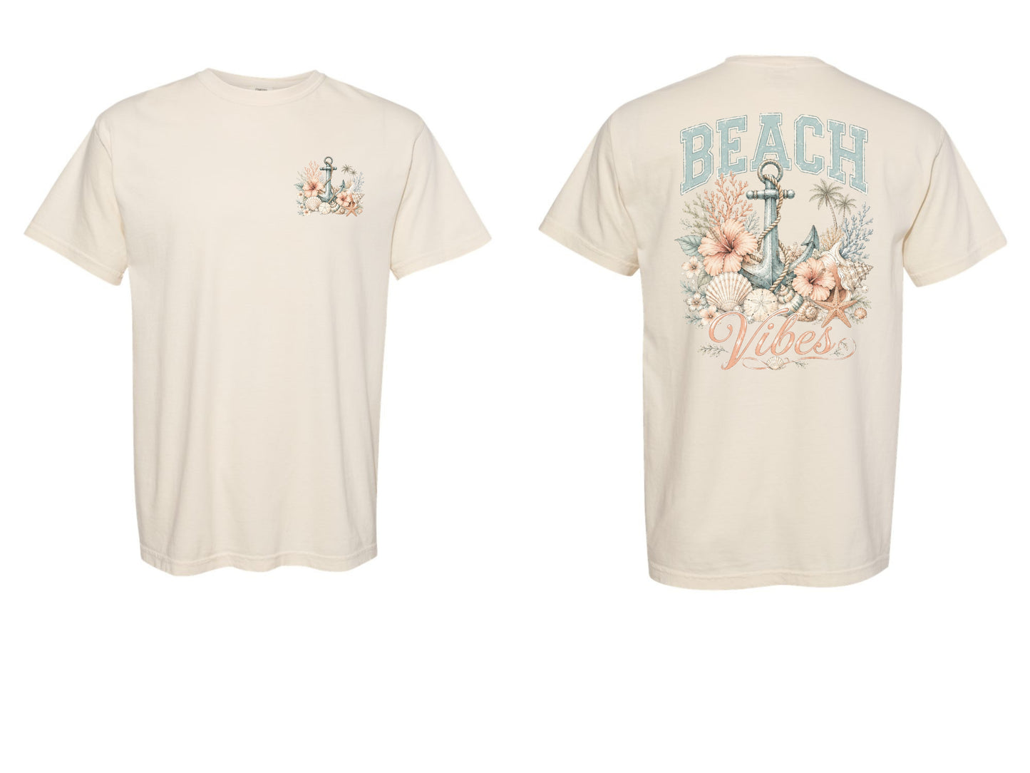 The Beach Vibes Comfort Colors Tee