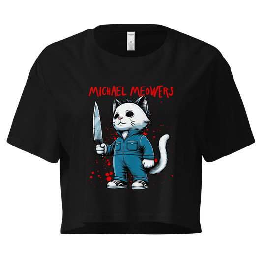 Michael Meowers Cropped Tee