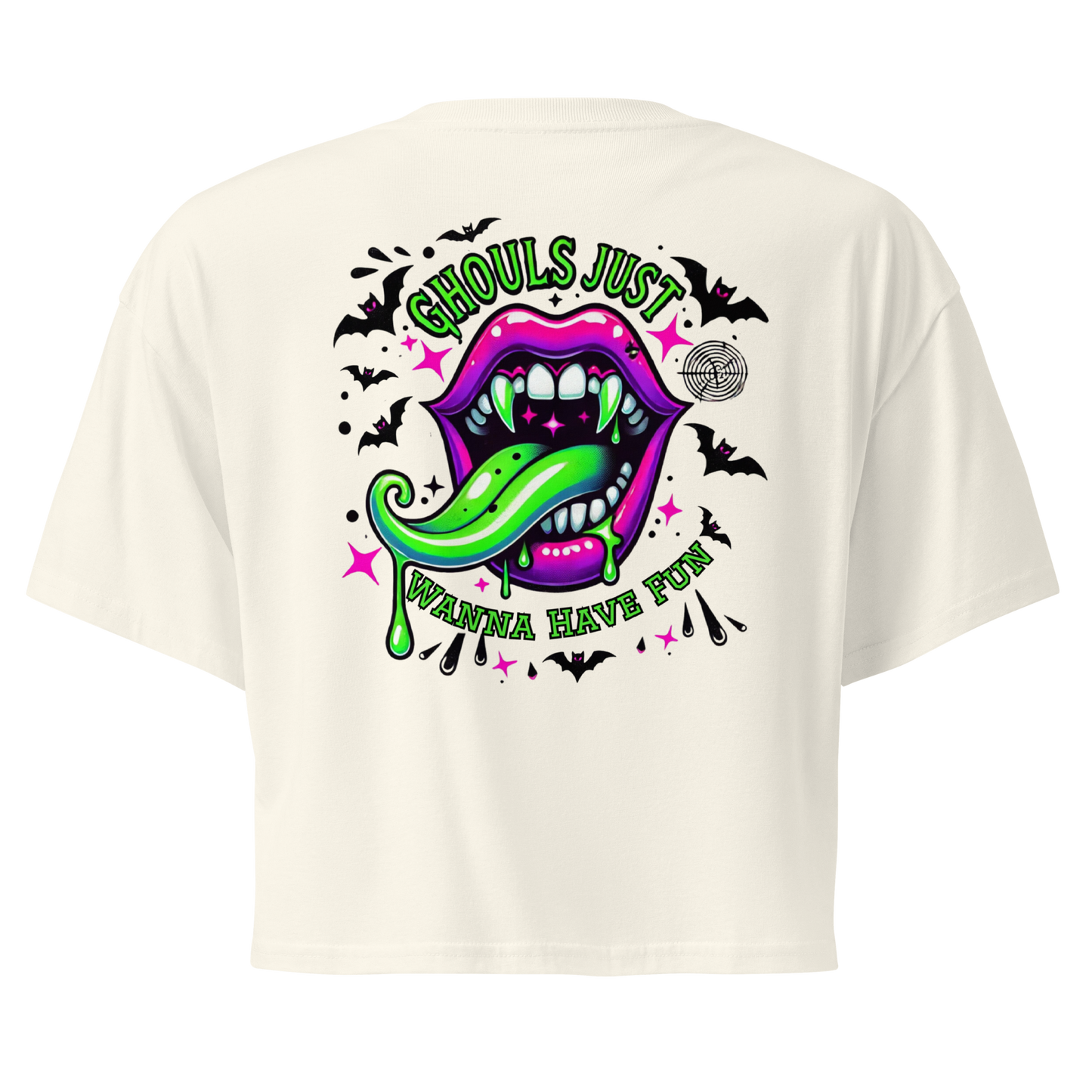 Ghouls Just Wanna Cropped Tee
