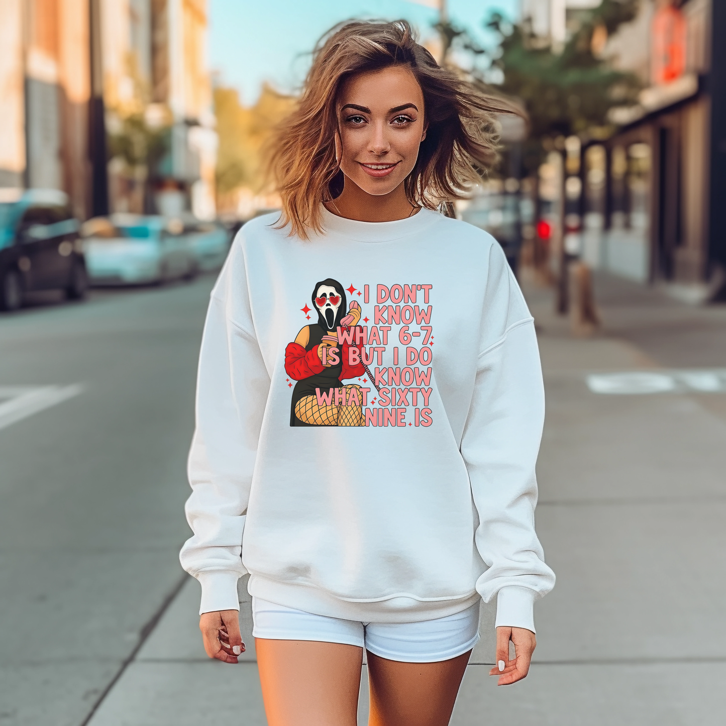 I Don't Know What 6-7 Is... The Cropped Tee