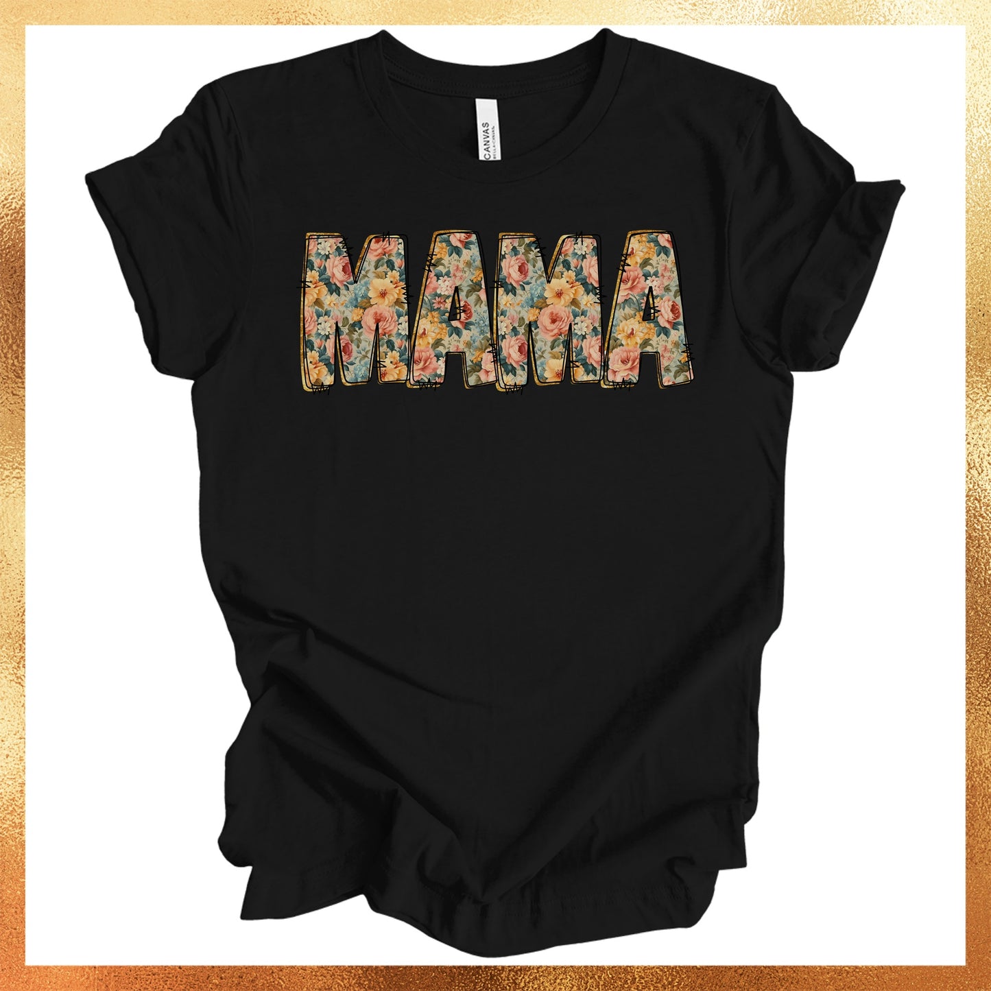 Flower Power Mama Tee