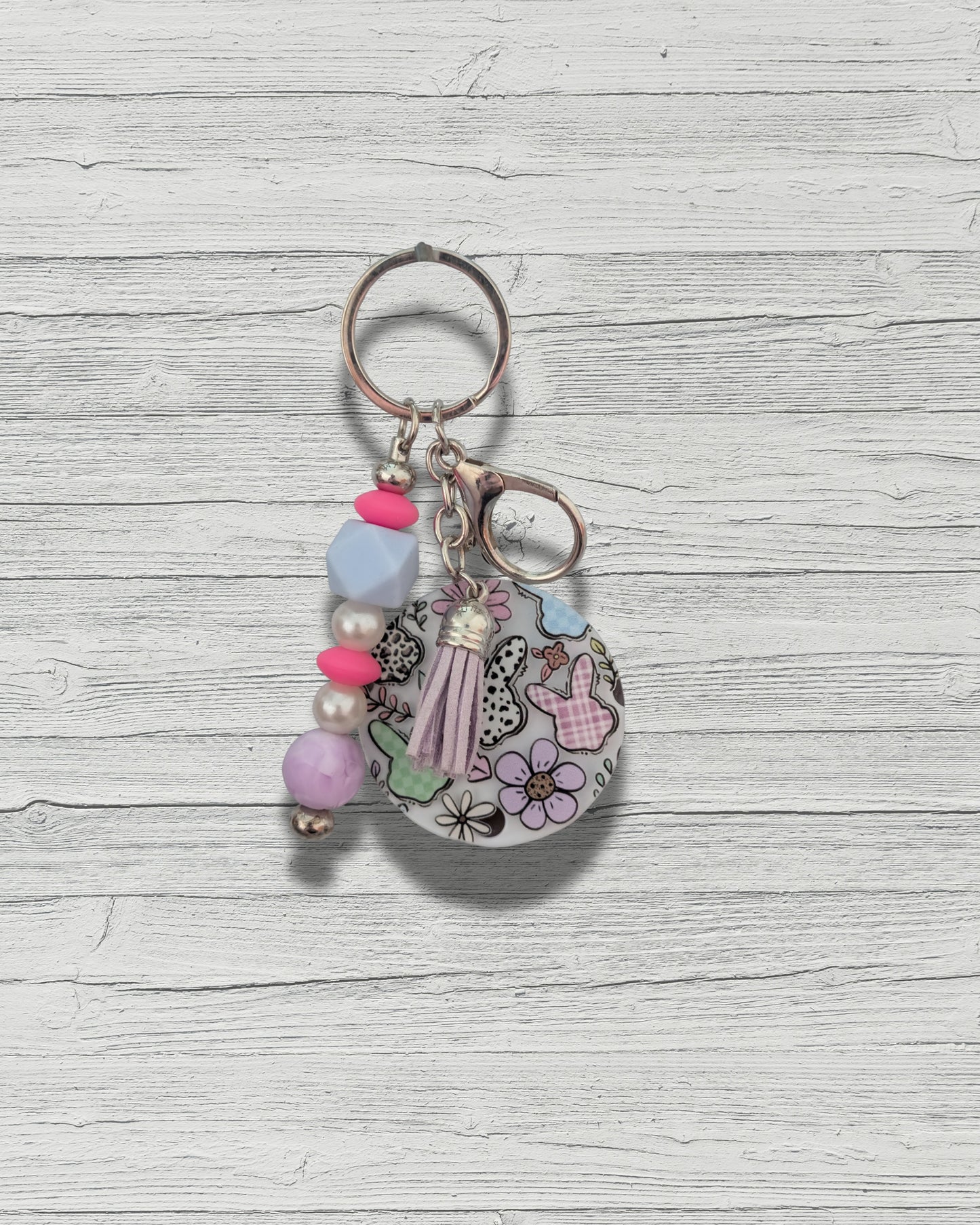 The "Self-Expression Era" Acrylic & Bead Keychains