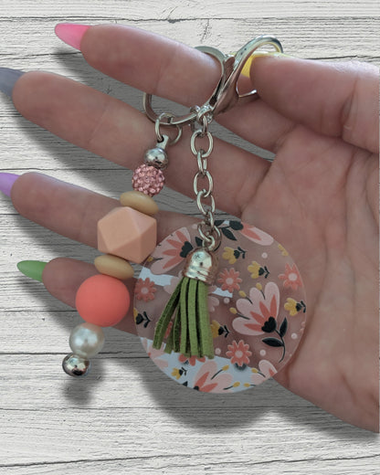The "Self-Expression Era" Acrylic & Bead Keychains