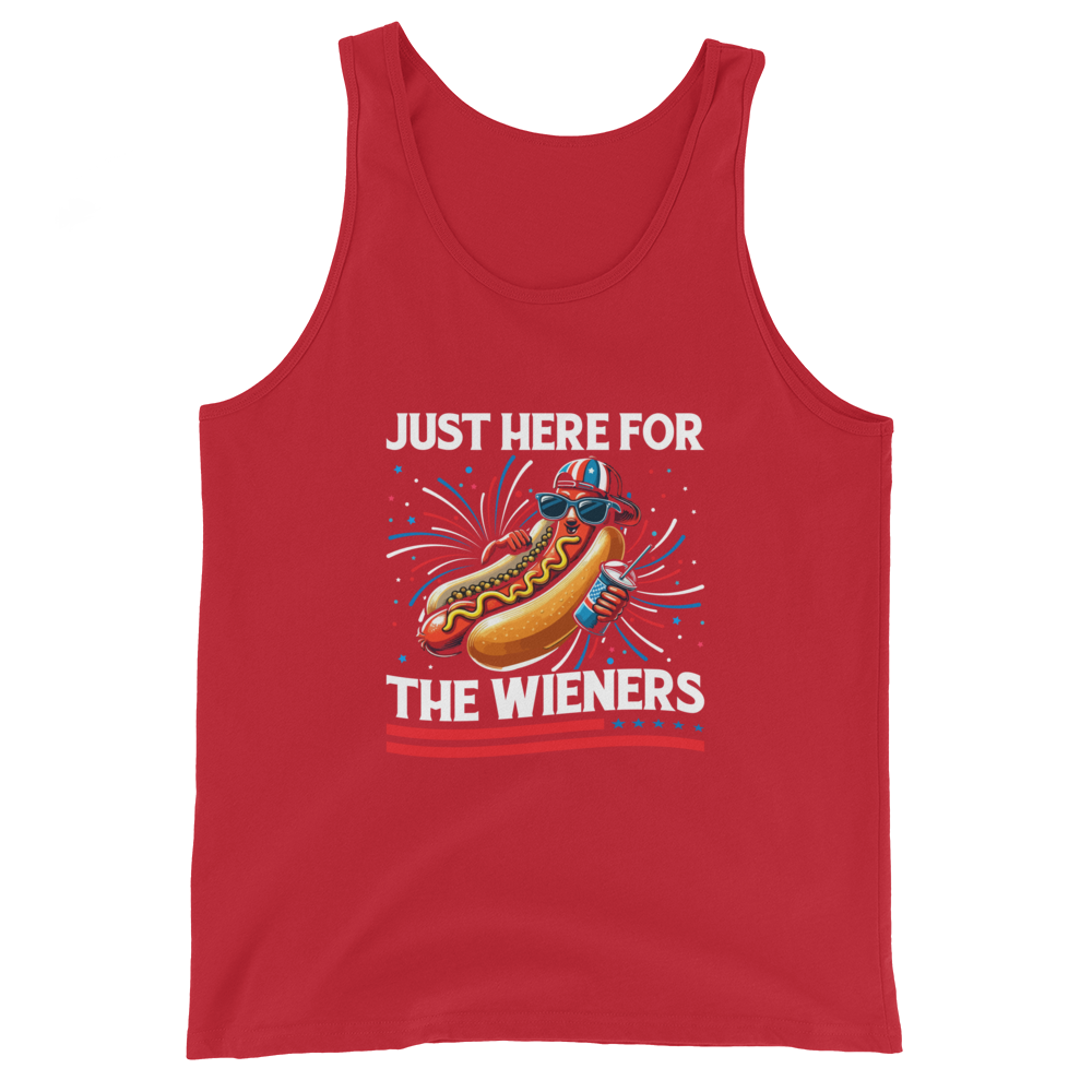 Just Here For The Wieners Tank