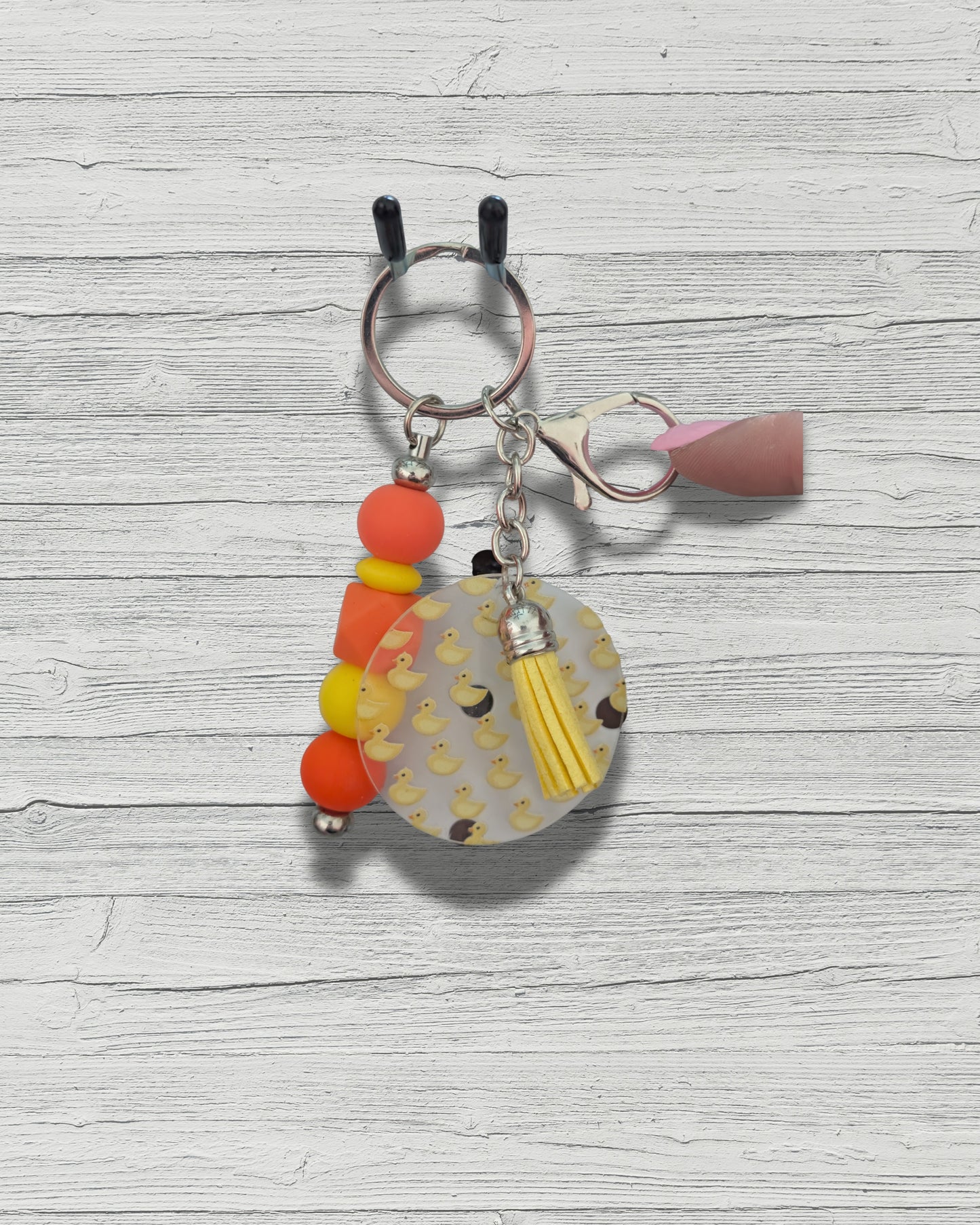The "Self-Expression Era" Acrylic & Bead Keychains