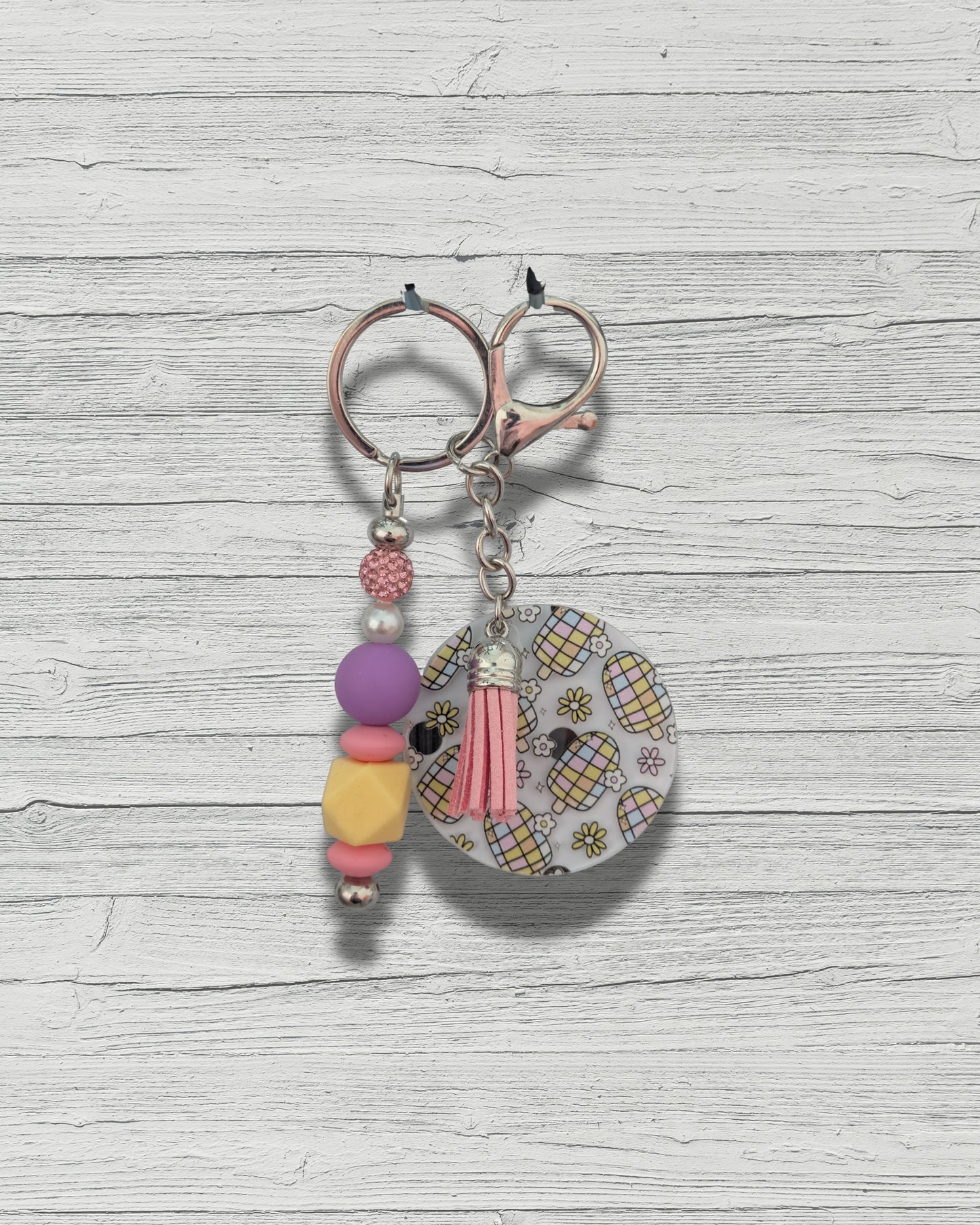 The "Self-Expression Era" Acrylic & Bead Keychains