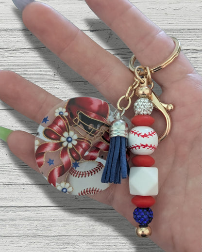 The "Self-Expression Era" Acrylic & Bead Keychains