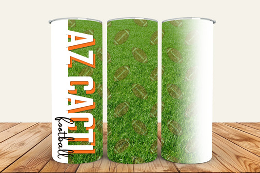 AZ Cacti Football 20oz Tumbler