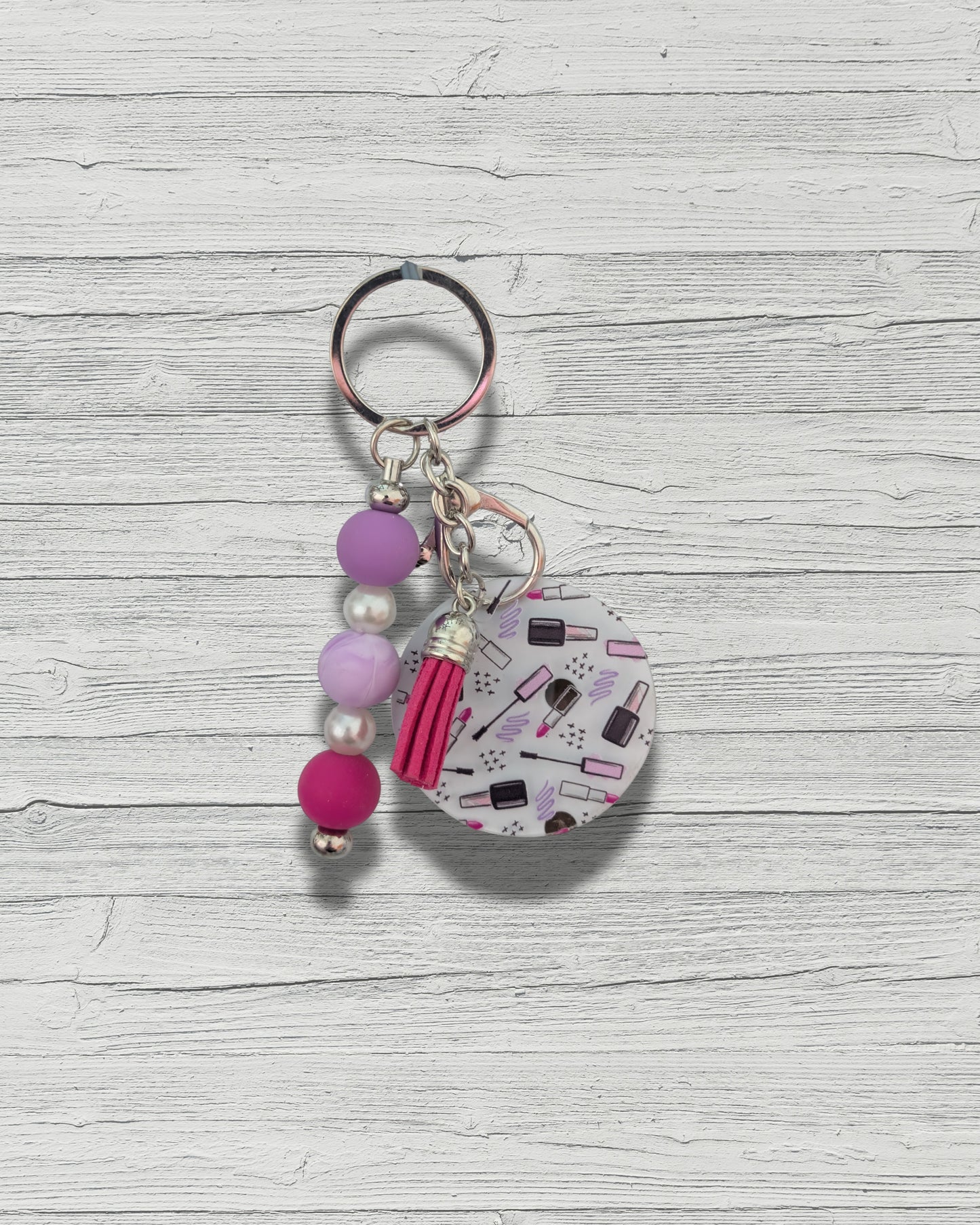 The "Self-Expression Era" Acrylic & Bead Keychains
