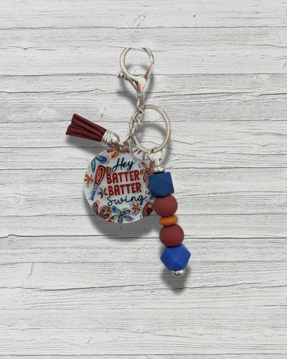 The "Self-Expression Era" Acrylic & Bead Keychains