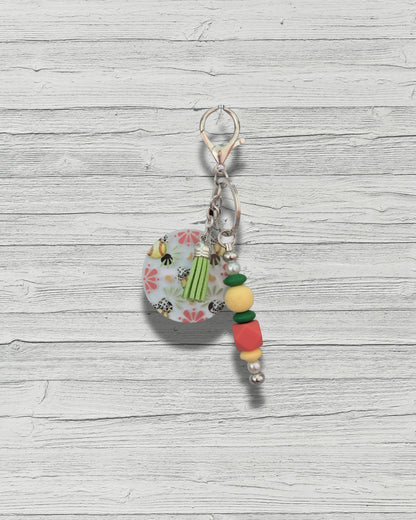 The "Self-Expression Era" Acrylic & Bead Keychains