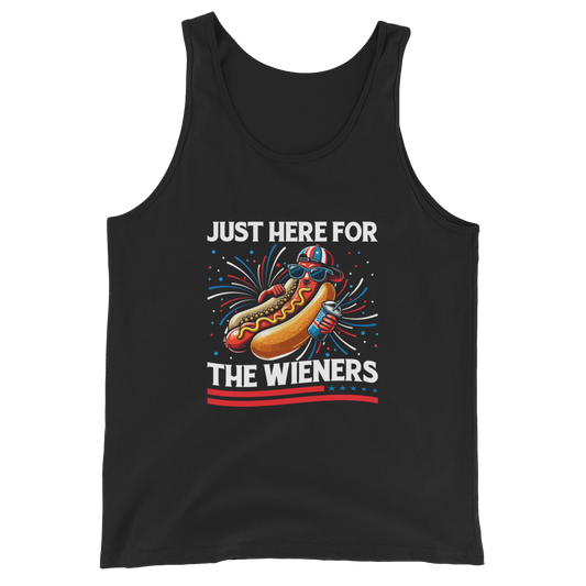 Just Here For The Wieners Tank