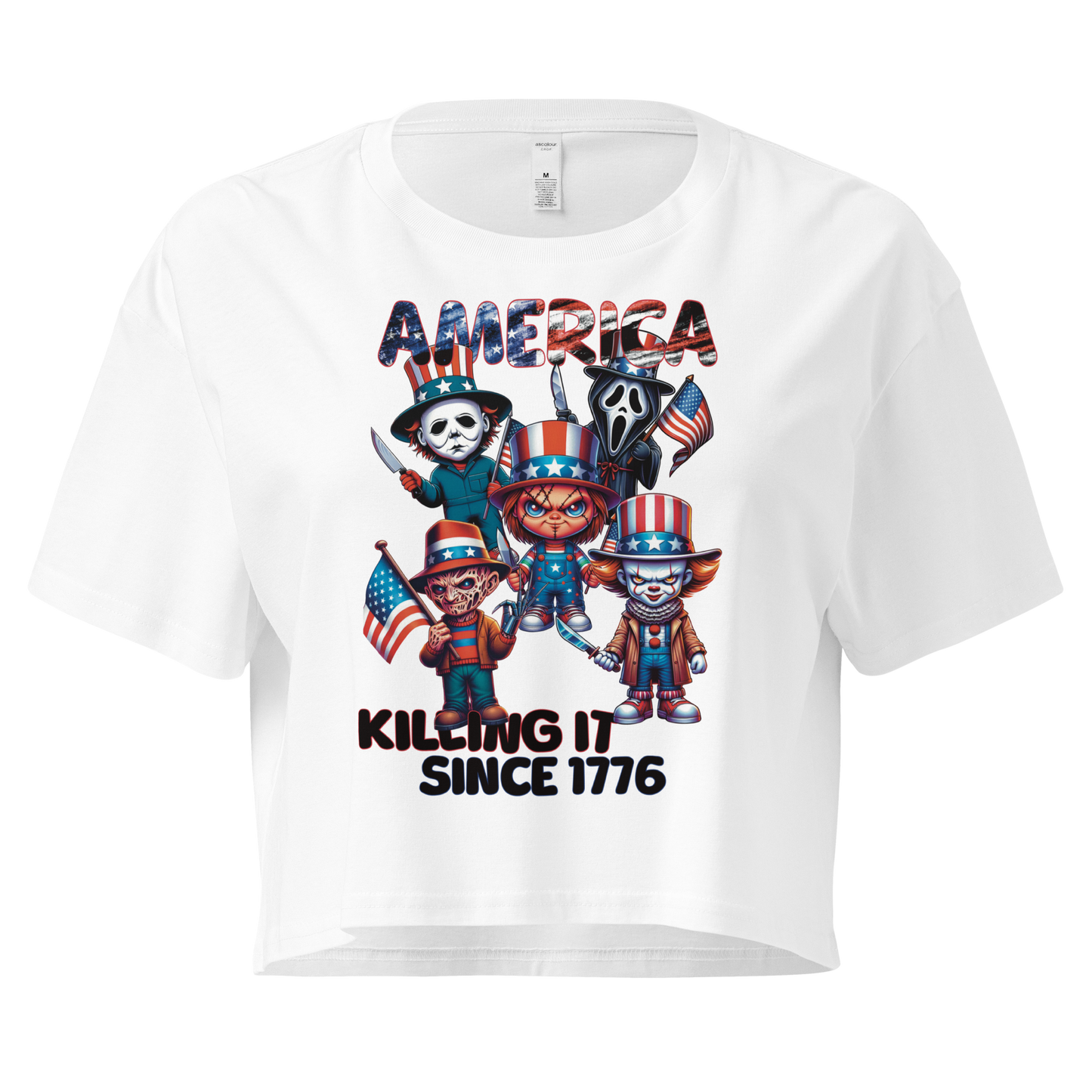 America Killers Cropped Tee