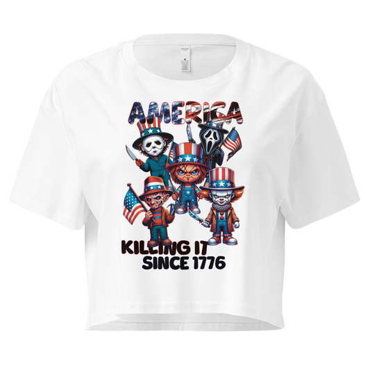 America Killers Cropped Tee