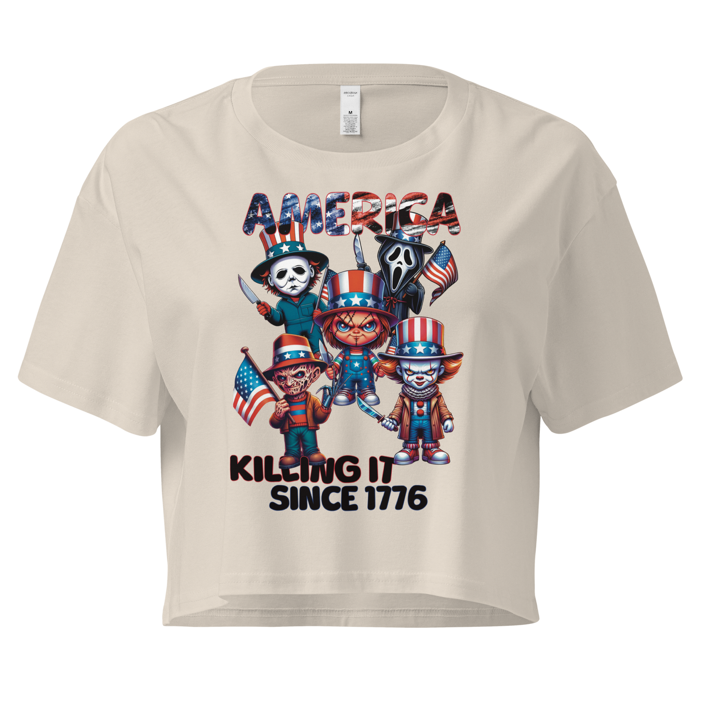 America Killers Cropped Tee