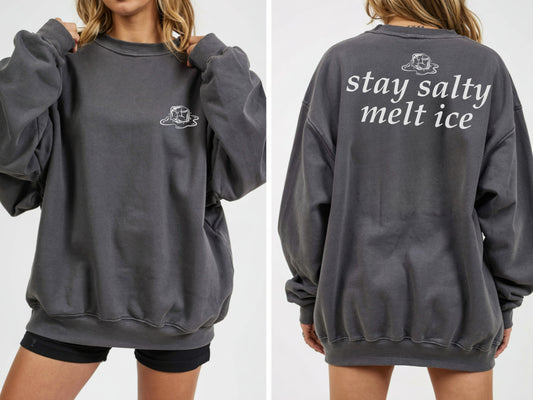 The "Stay Salty" Era Tee & Crewneck
