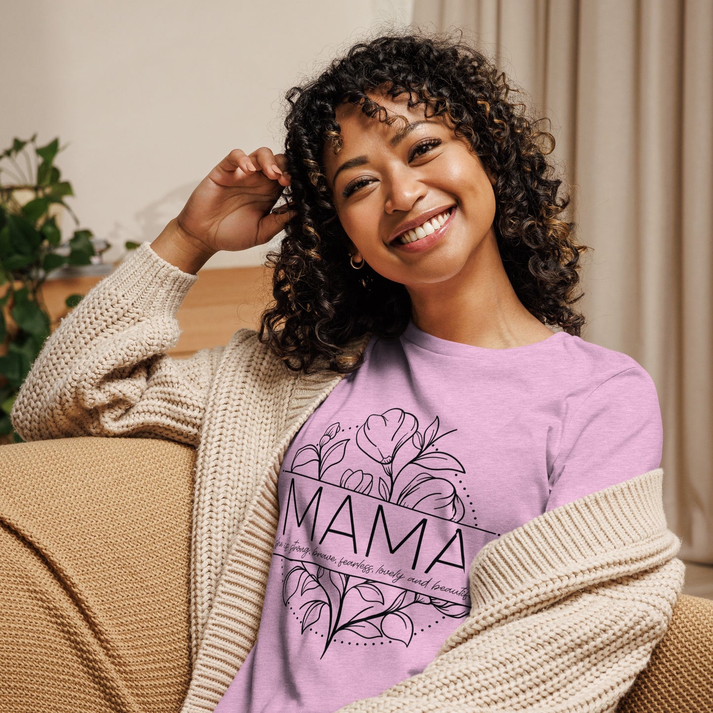 Mama Floral Tee