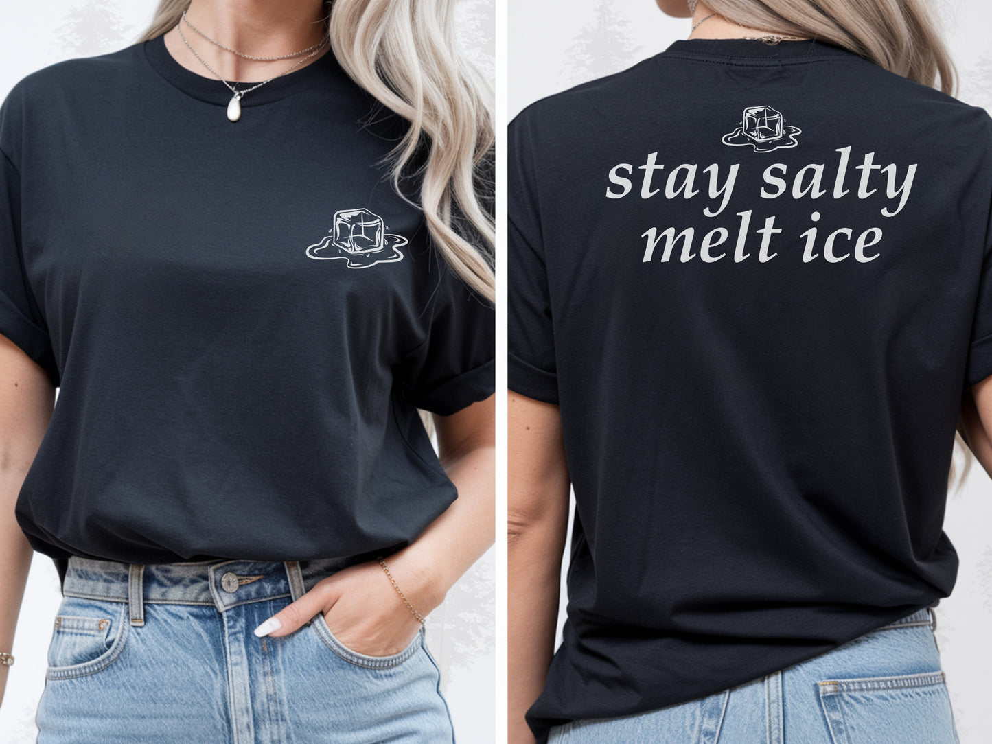 The "Stay Salty" Era Tee & Crewneck