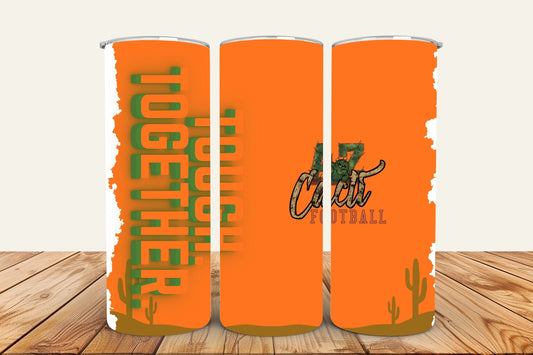 AZ Cacti "Tough Together" Custom 20oz Tumbler