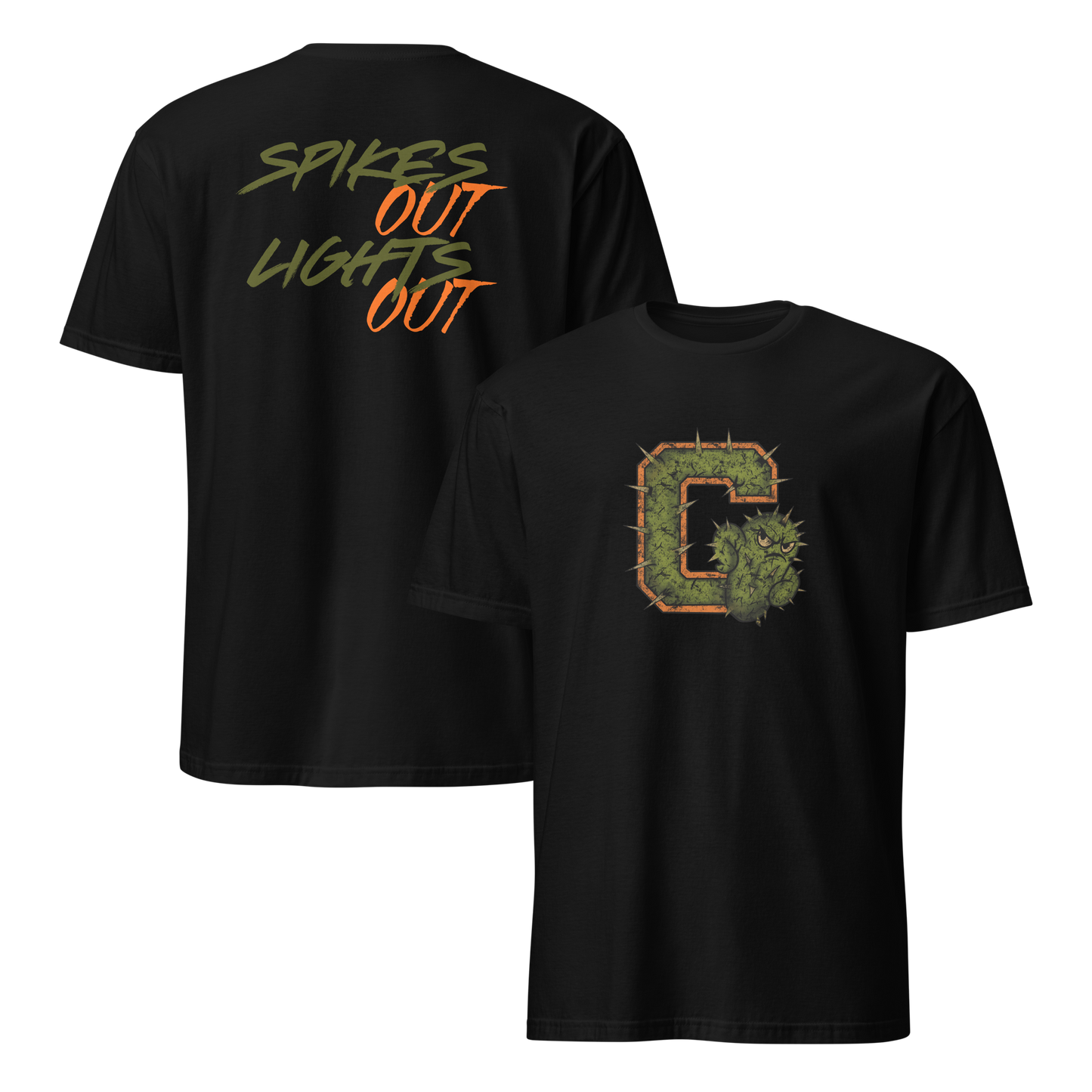 Spikes Out Lights Out Tee