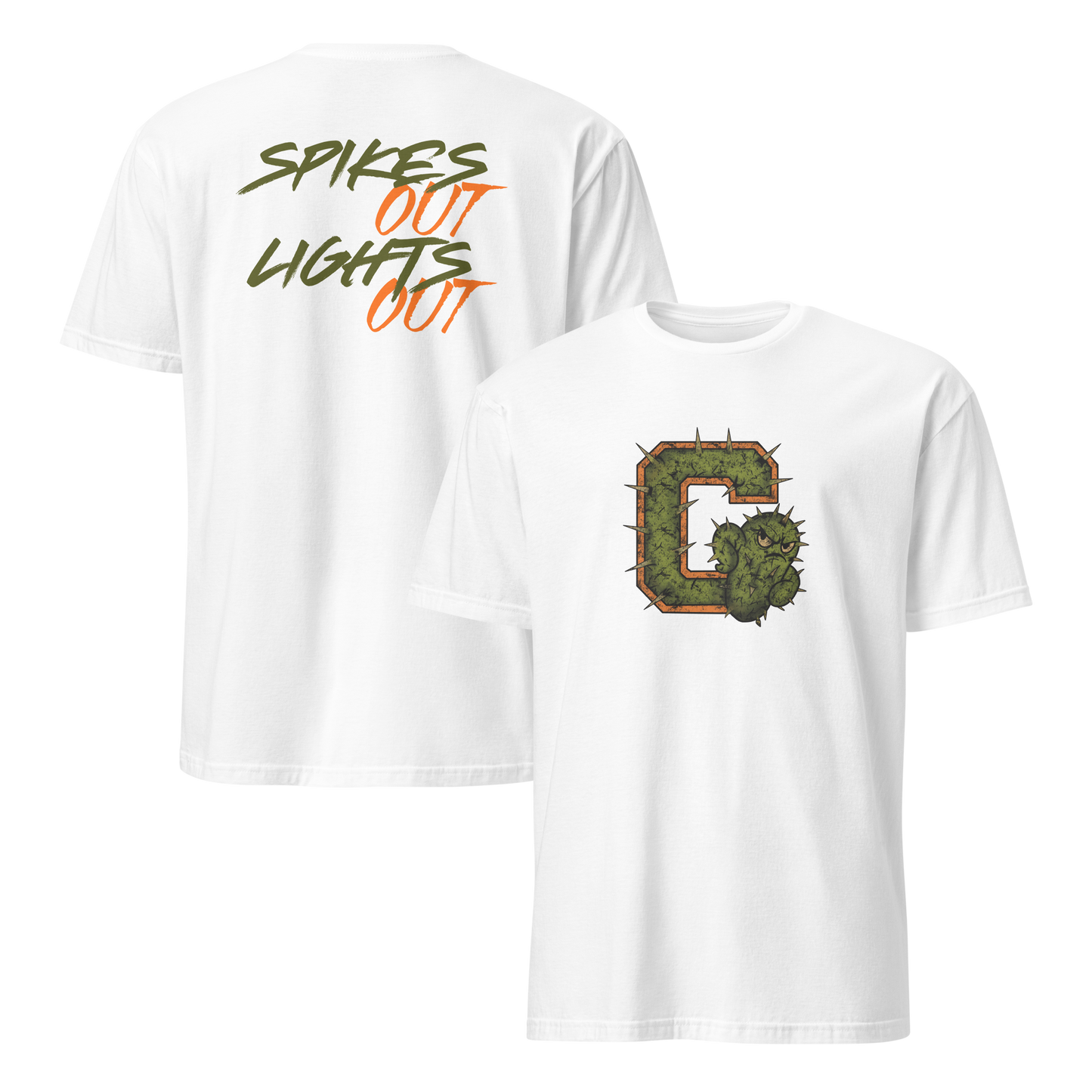Spikes Out Lights Out Tee