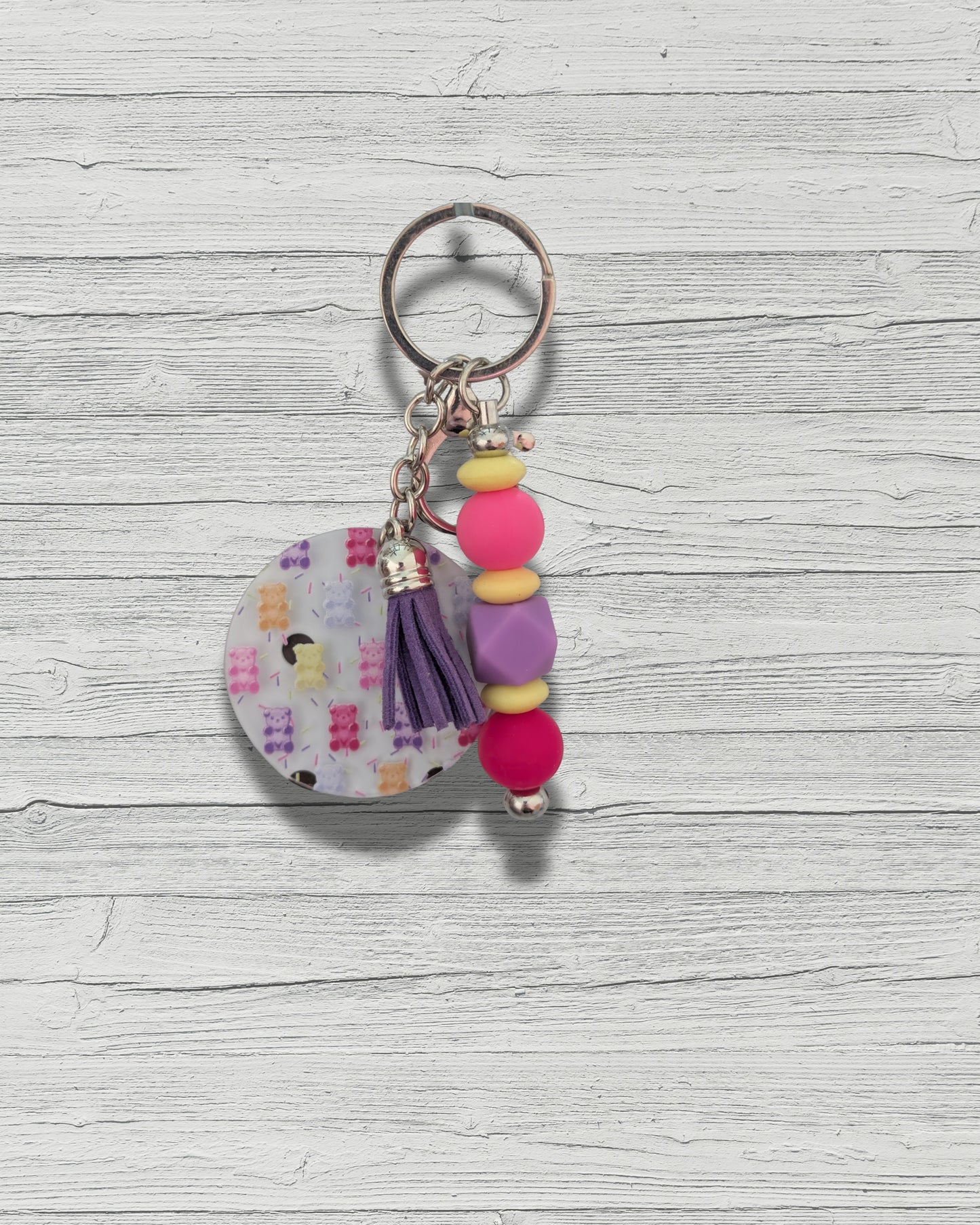 The "Self-Expression Era" Acrylic & Bead Keychains