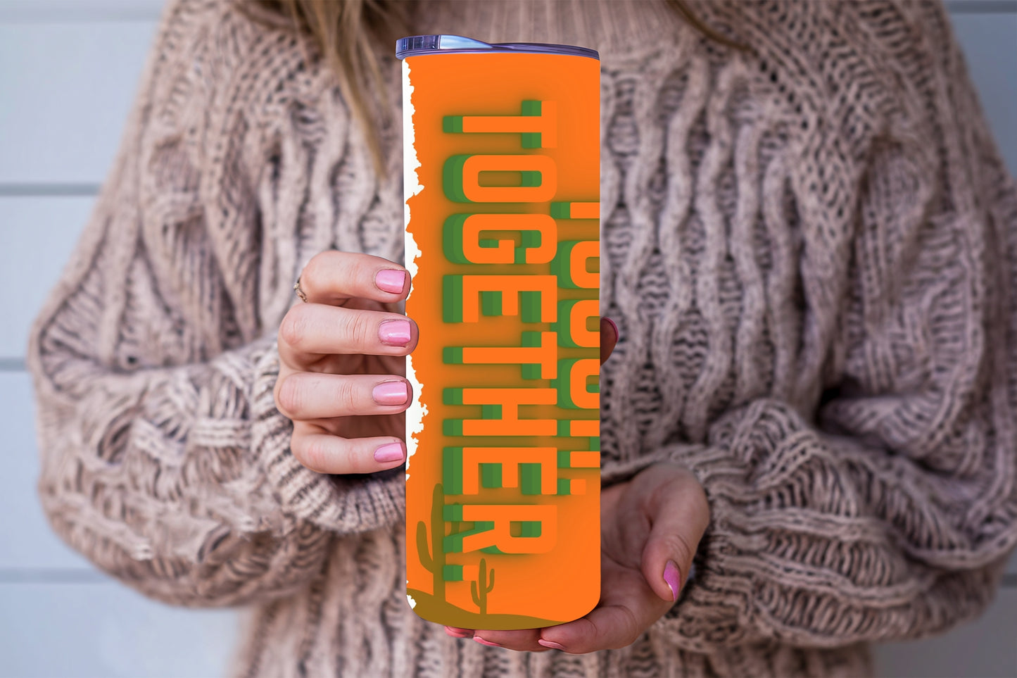 AZ Cacti "Tough Together" Custom 20oz Tumbler