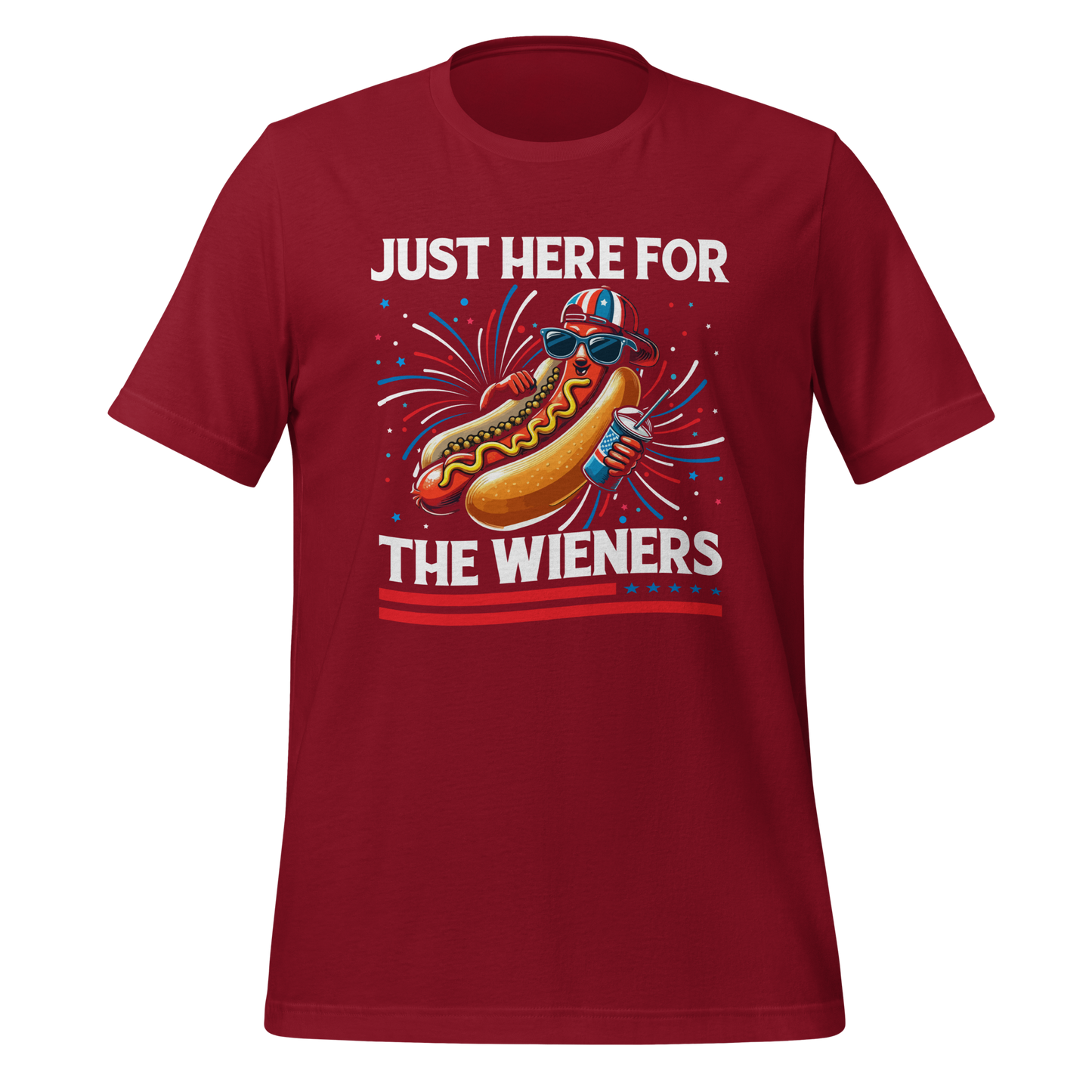 Just Here For The Wieners Tee