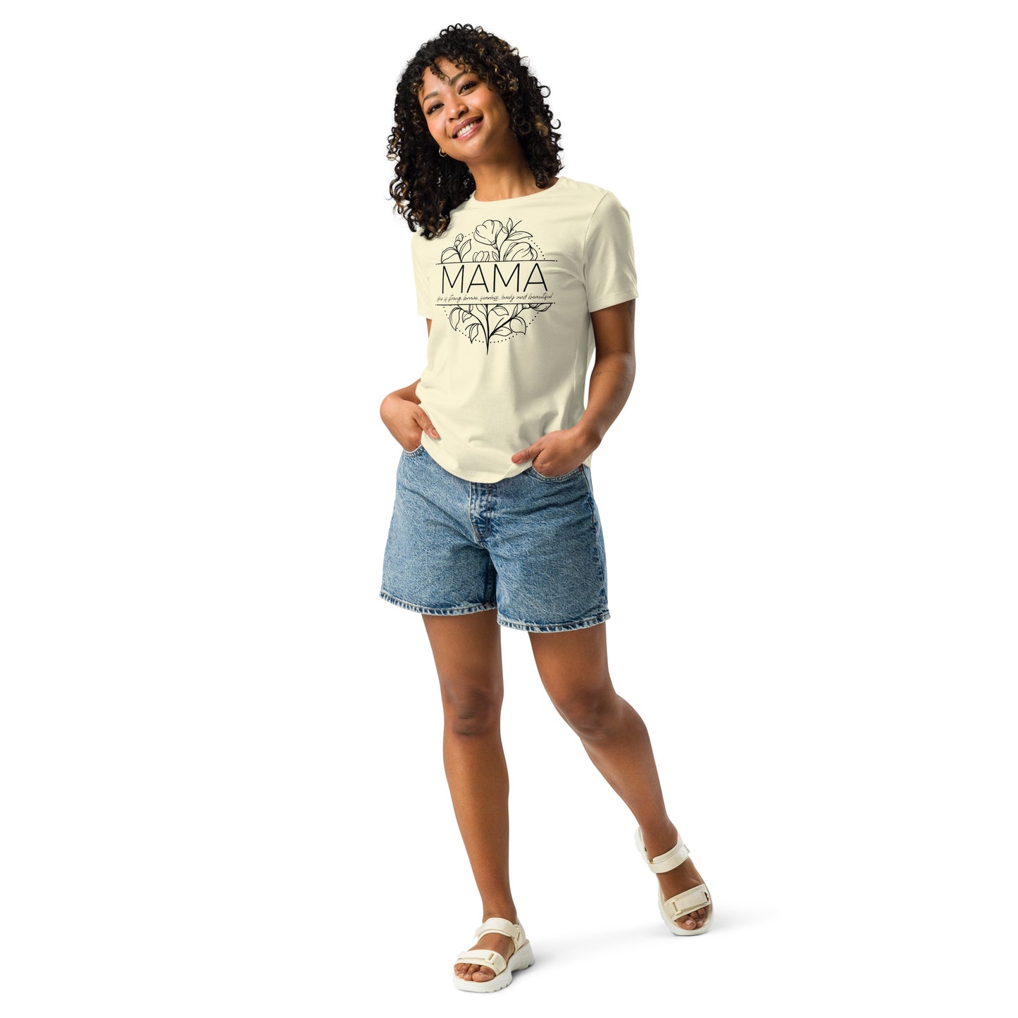Mama Floral Tee