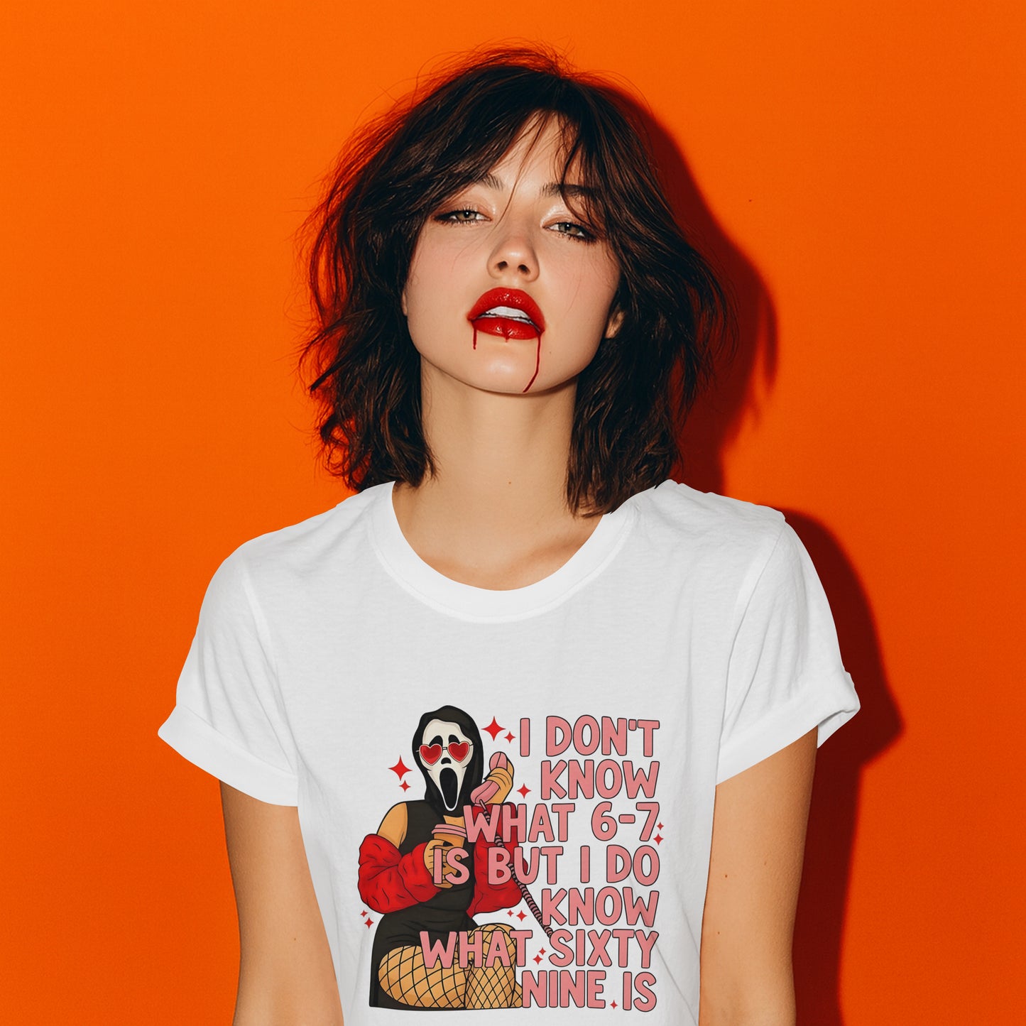 I Don't Know What 6-7 Is... The Cropped Tee