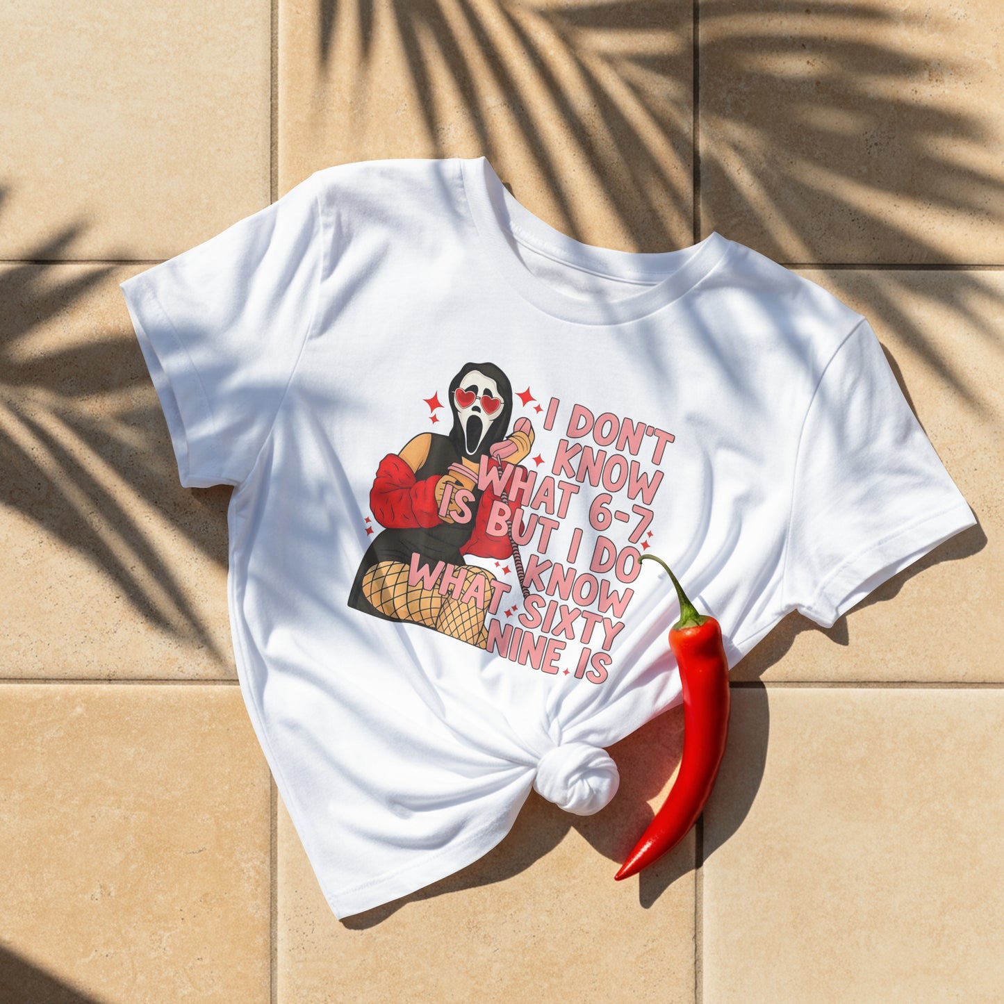 I Don't Know What 6-7 Is... The Cropped Tee