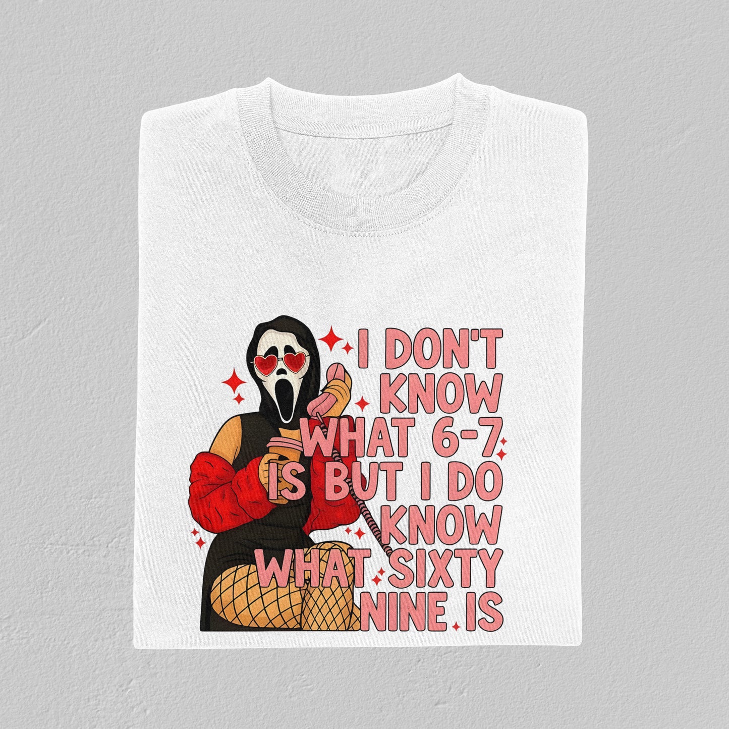 I Don't Know What 6-7 Is... The Cropped Tee