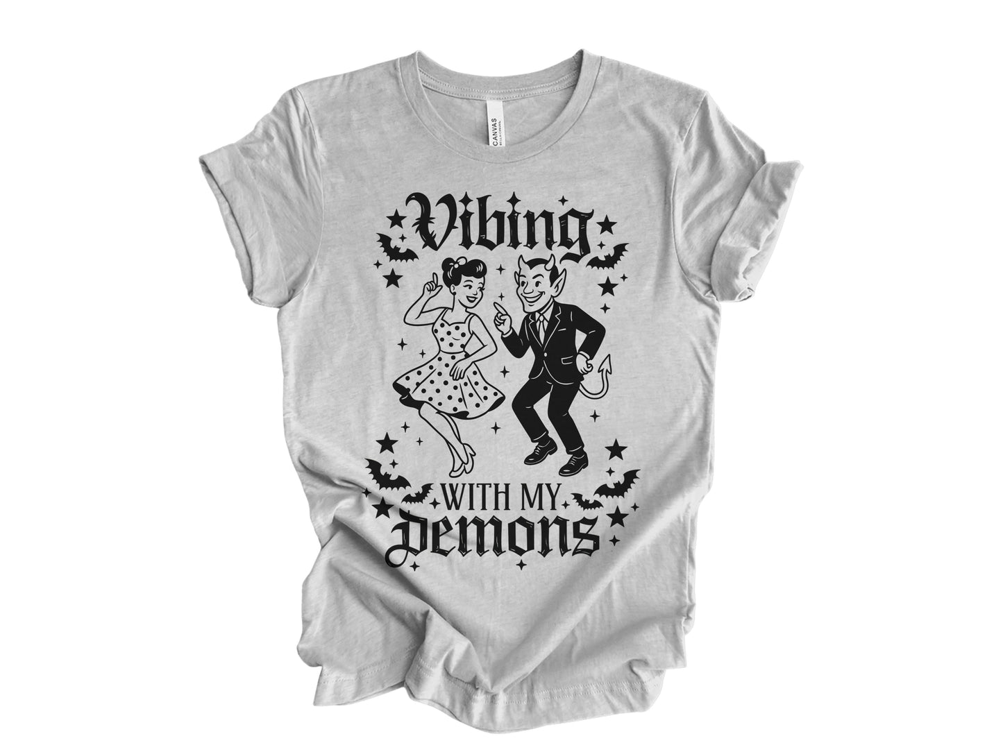 The Vibing With My Demons Era Tee & Sweatshirt