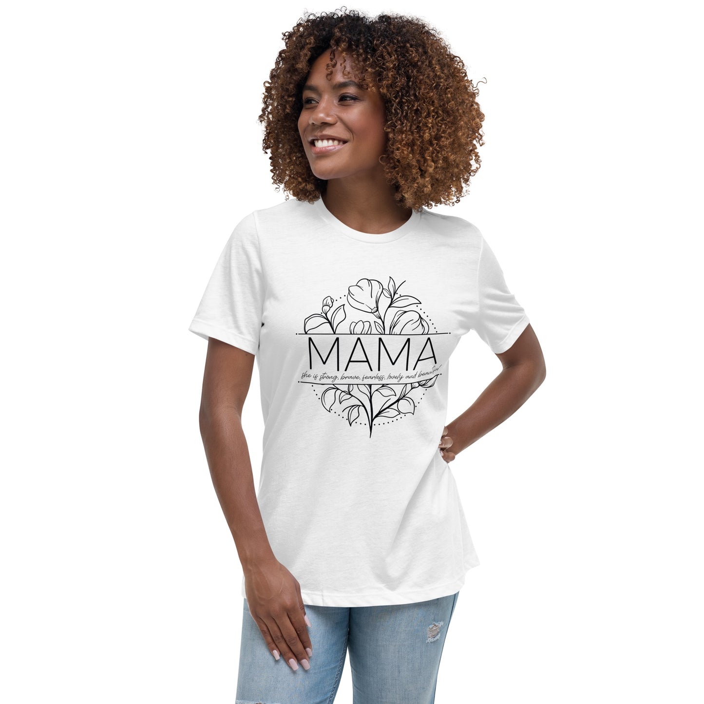 Mama Floral Tee