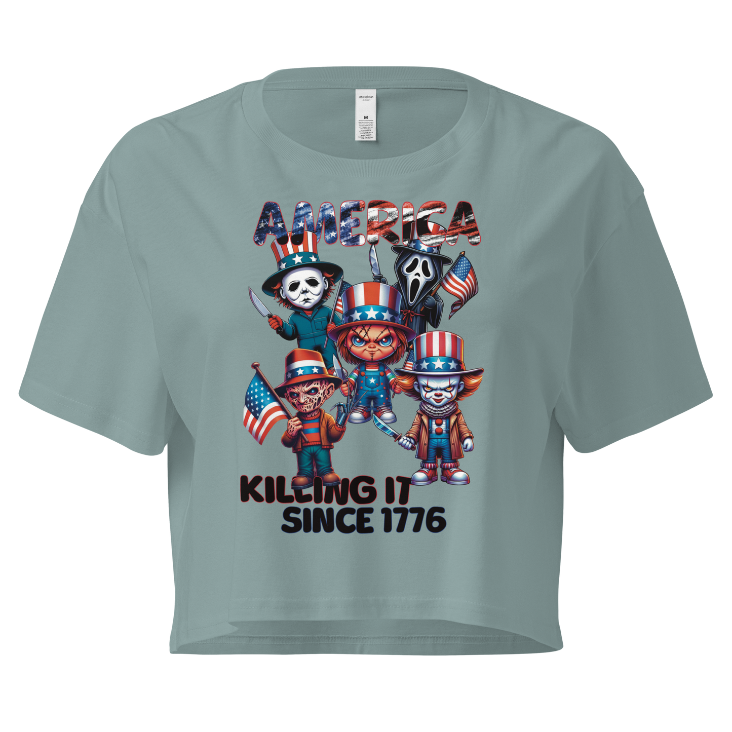 America Killers Cropped Tee