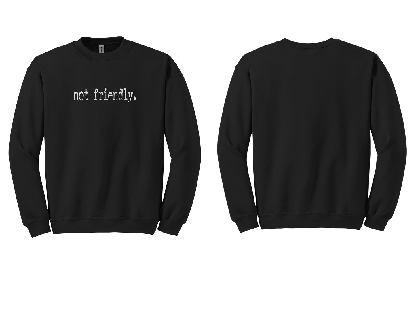 The "Not Friendly" Era Tee & Sweatshirt