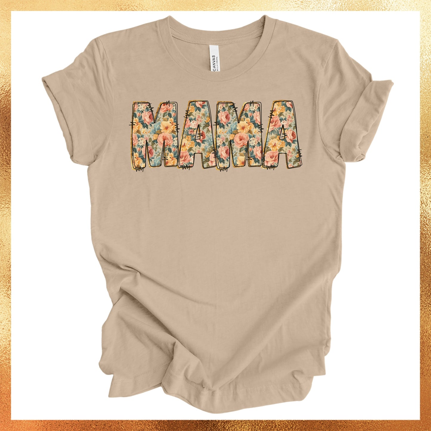 Flower Power Mama Tee