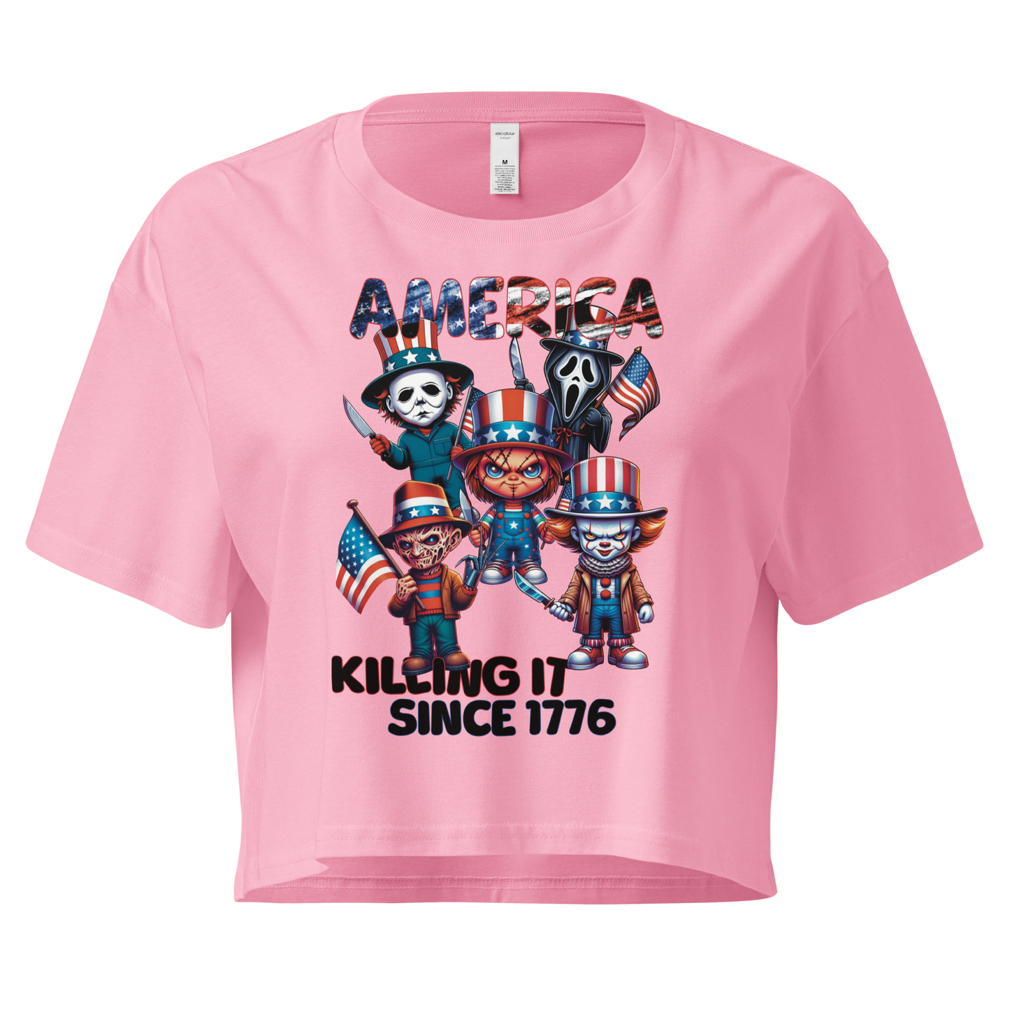 America Killers Cropped Tee