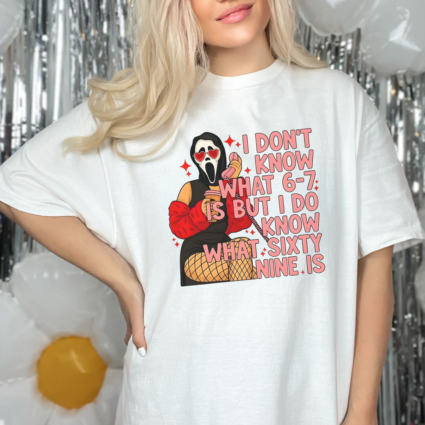 I Don't Know What 6-7 Is... The Cropped Tee